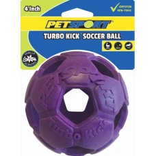 Petsport Soccer Ball 10cm, fialová