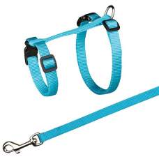 Postroj nylon. pro kočku s vodítkem XL, 34-57 cm/13mm, 1,20m TRIXIE