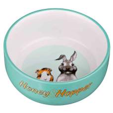 Trixie Keramická miska Honey-Hopper pro morče, králíka 250ml/11cm