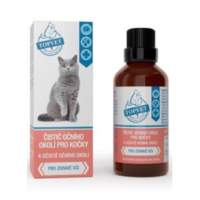 TOPVET Ušní lihové kapky očista pro kočky 50ml