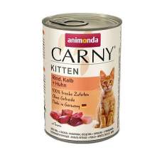 Animonda carny Kitten tele + Kuřecí + Krůtí 400 g