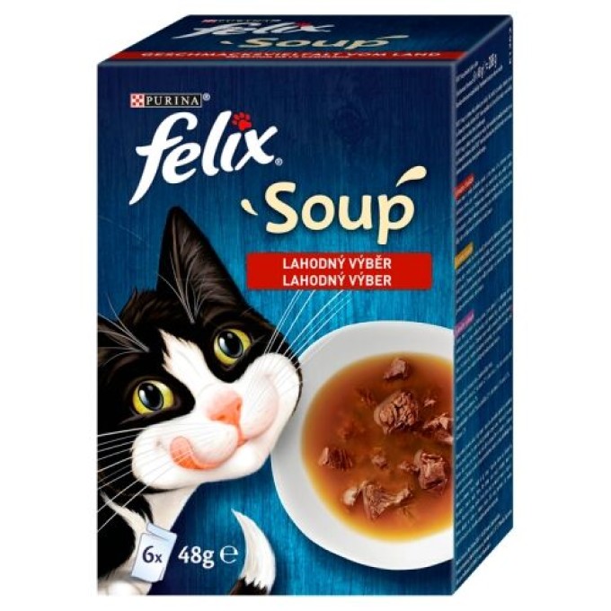 Felix soup masovy vyber 6x48g