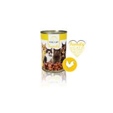 Fine Cat Family konzerva pro kočky s Drůběžím 415g