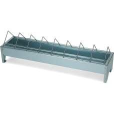 GAUN nerezové krmítko s úzkými mezerami pro drůbež, 50cm