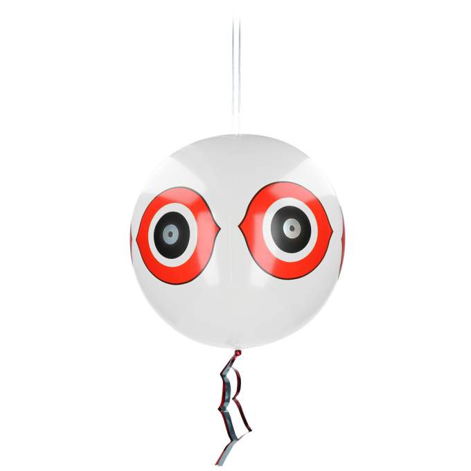 Knock Pest Scare balloon White