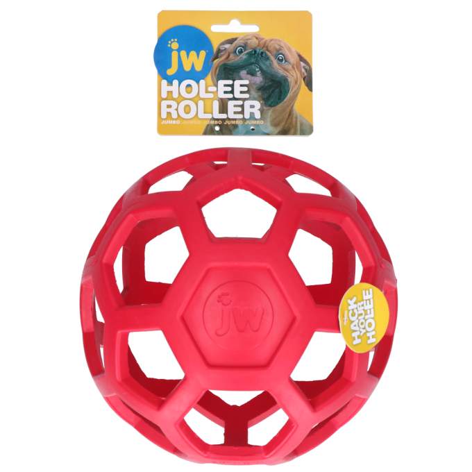 Hračka pro psy - JW Hol-ee Roller Jumbo Red