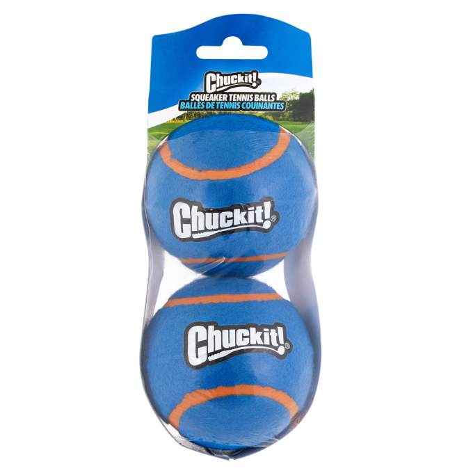 Chuckit! Squeaker Tennis Balls L (2-pack)