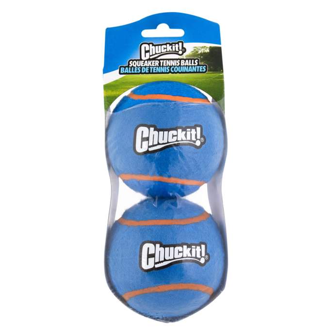 Chuckit! Squeaker Tennis Balls XL (2-pack)