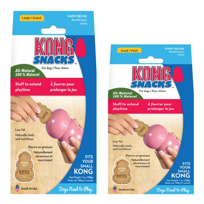 Hračka pro psy - KONG Snacks Puppy L