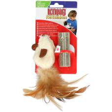KONG Refillables Feather Mouse