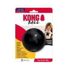 KONG Extreme Ball with Hole Black L