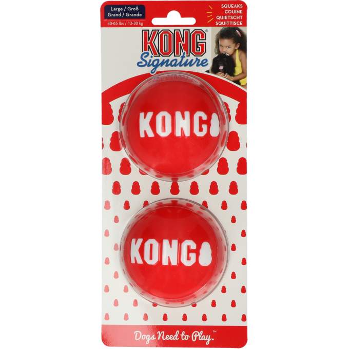 KONG Signature Ball L 2-Pack