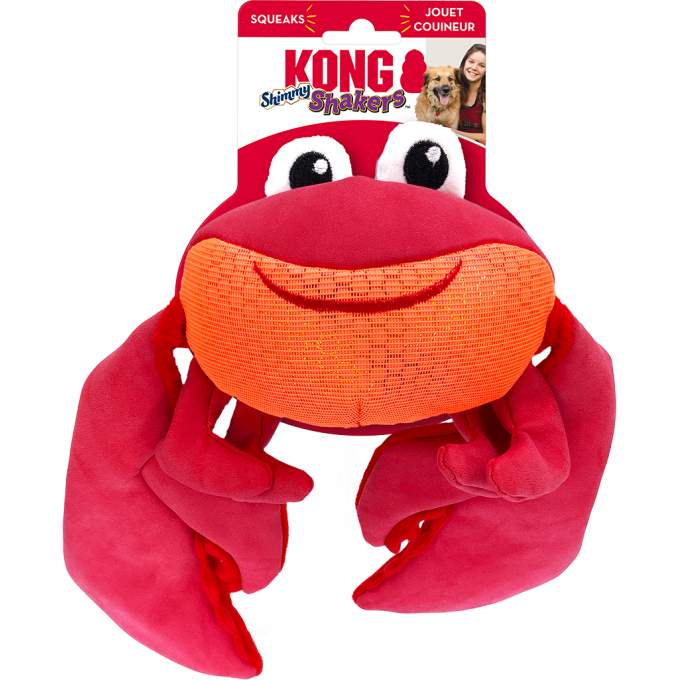 KONG Shakers Shimmy Crab
