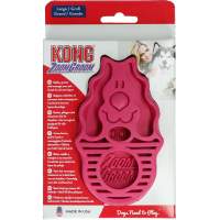 KONG ZoomGroom Rassberry Large Rassberry L