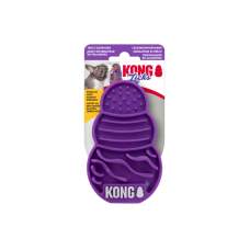 KONG Licks Treat Dispenser Cat Purple S