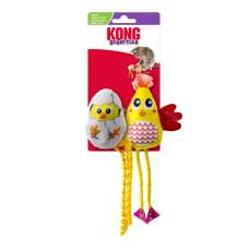 KONG Scrattles Chicken 2-pk