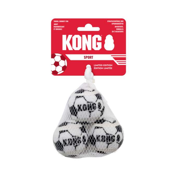 Kong Sport Soccer Ball S 5 cm (3-pk)