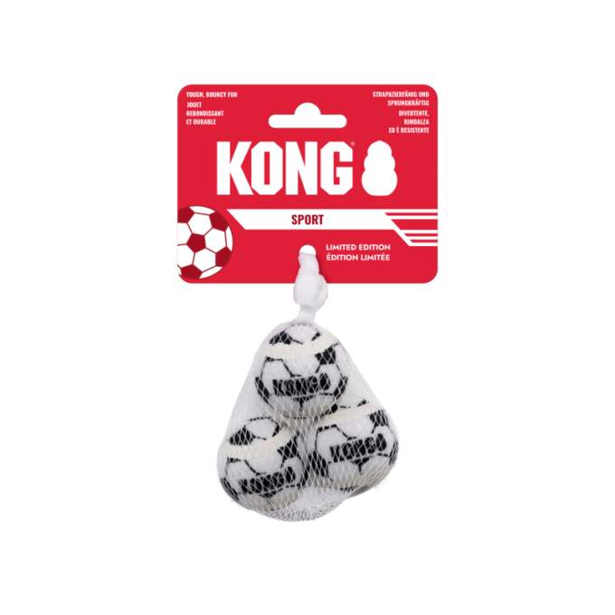 Kong Sport Soccer Ball XS 4,5 cm (3-pk)