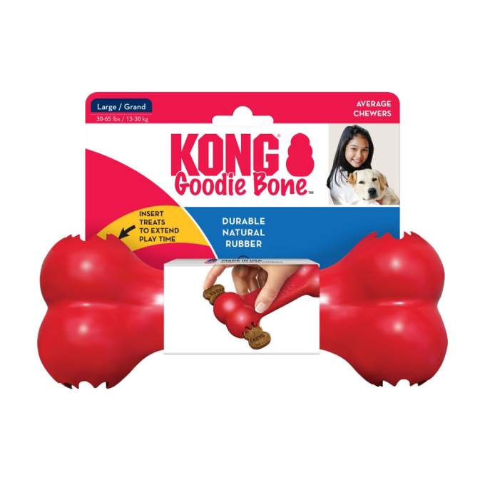 KONG Goodie Bone Red L