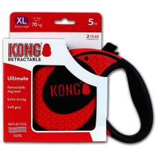 KONG Retractable Leash - Ultimate Red