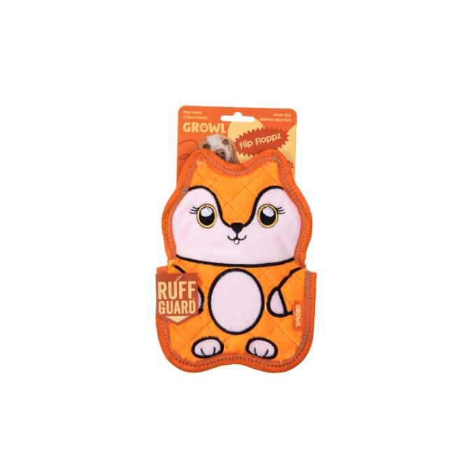 Hračka pro psy - Growl Flip Floppz Fergie the Fox