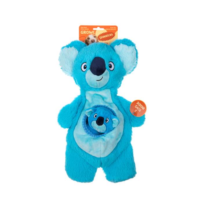Hračka pro psy - Growl Sidekicks Koala Joey