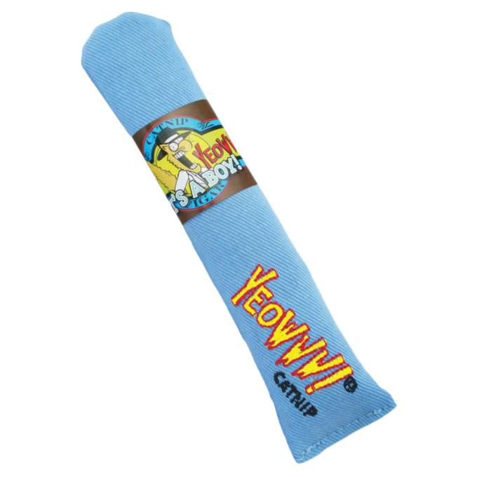 Hračka pro kočky - Yeowww! Cigar Blue