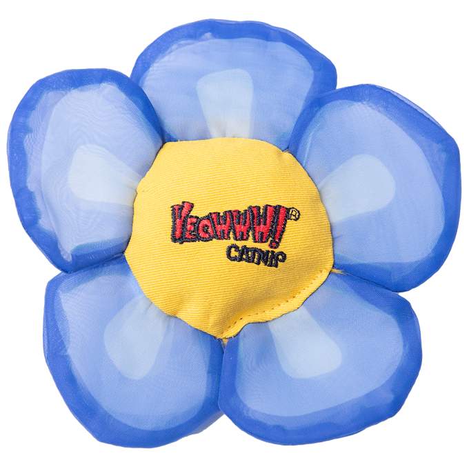 Hračka pro kočky - Yeowww! Daisy's Flower Tops Blue