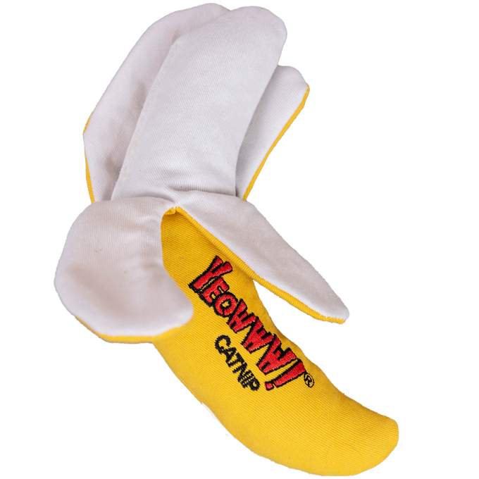 Hračka pro kočky - Yeowww! Chicata Banana Peeled