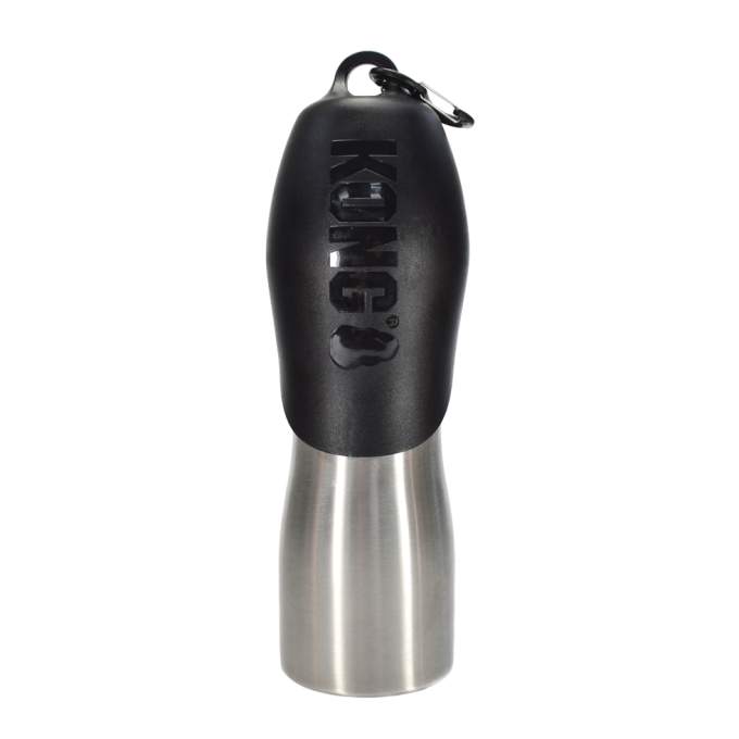 KONG H2O Stainless Steel Water Bottle Black 740 ml