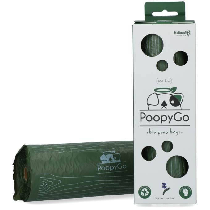 Vodítka, obojky a postroje pro psy - PoopyGo Eco friendly Tissue Box Lavender scented (300 pcs)