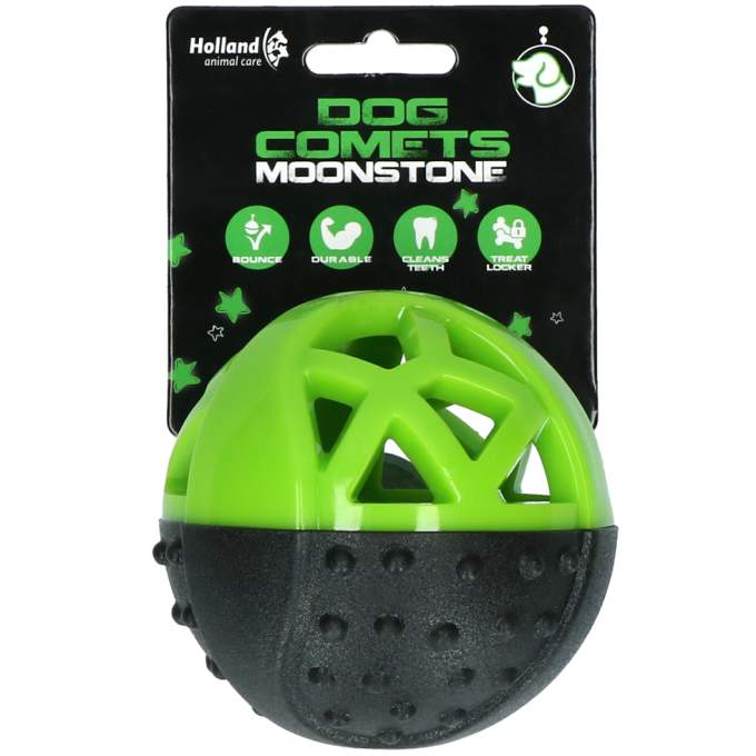 Hračka pro psy - Dog Comets Moonstone Treat Ball Green