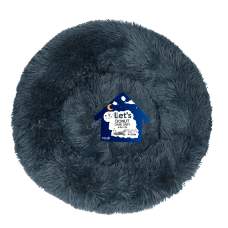 Tašky, přepravky a klece pro psy - Let's Sleep Donut Dark grey XL