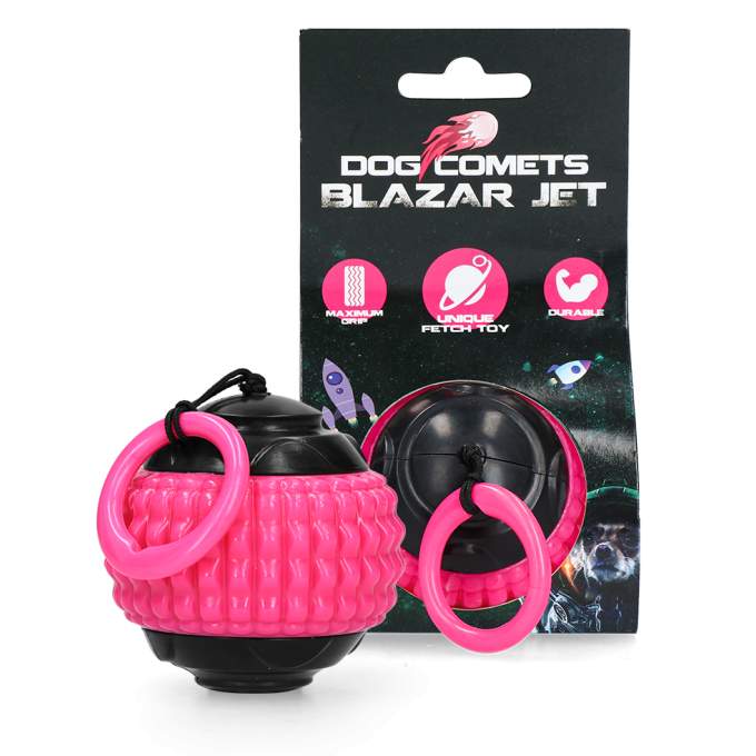 Hračka pro psy - Dog Comets Blazar Jet Pink