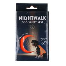 Vodítka, obojky a postroje pro psy - Nightwalk Safety Vest Orange S