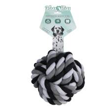 Hračka pro psy - Floss Toss Natural Dental Ropes Floss Toss Dental Rope Exteme Ball - 24 cm