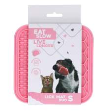 Hračka pro psy - Eat Slow Live Longer Lick Mat Duo S Pink