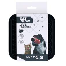 Hračka pro psy - Eat Slow Live Longer Lick Mat Duo S Grey