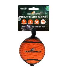 Hračka pro psy - Dog Comets Neutron Star Tennis Ball With Squeaker M Orange