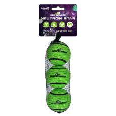 Hračka pro psy - Dog Comets Neutron Star Tennis Ball With Squeaker M Green (3-pack)