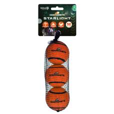 Hračka pro psy - Dog Comets Starlight Tennis Ball M Orange (3-Pack)