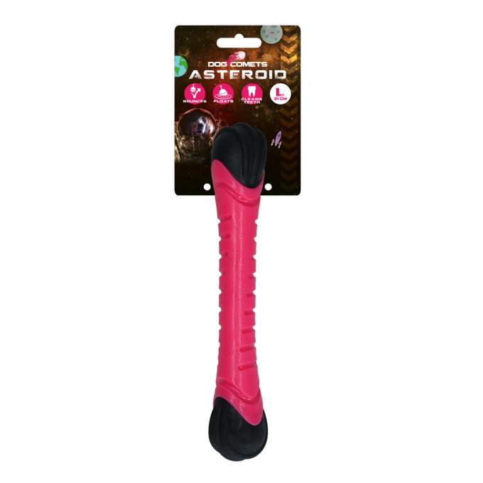 Hračka pro psy - Dog Comets Asteroid Fetch Stick L Pink