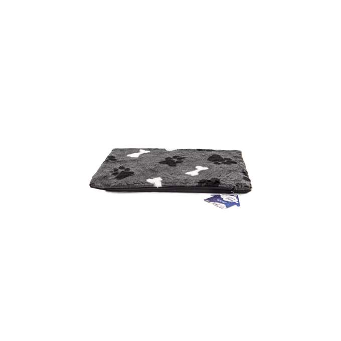 Tašky, přepravky a klece pro psy - Let's Sleep Fluffy Floor Crate Cushion S Anthracite