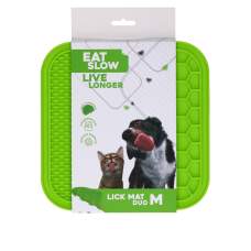 Hračka pro psy - Eat Slow Live Longer Lick Mat Duo M Green