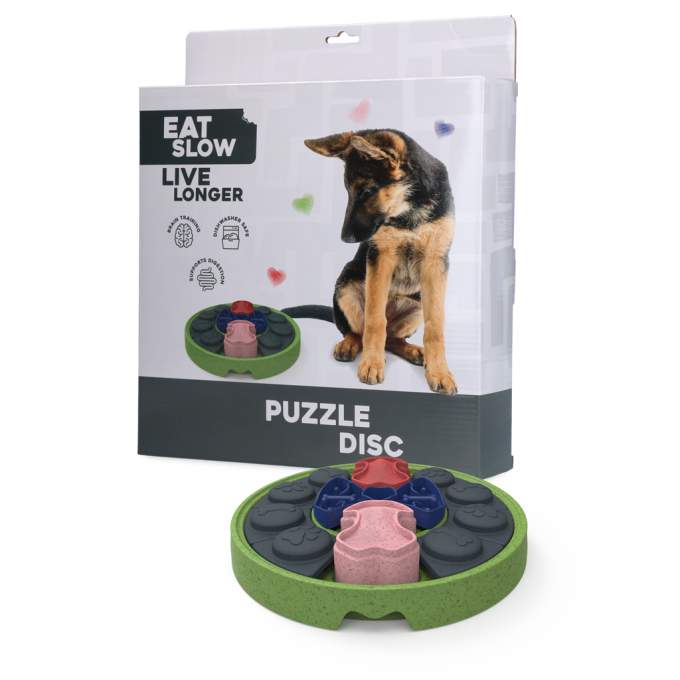 Hračka pro psy - Eat Slow Live Longer Puzzle Disc