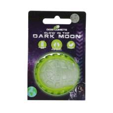Hračka pro psy - Dog Comets Glow In The Dark Moon Ball S Green