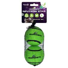 Hračka pro psy - Dog Comets Neutron Star Tennis Ball With Squeaker L Green (2-pack)