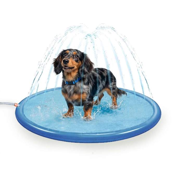 Hračka pro psy - Coolpets Splash Sprinkler Pad S 100 cm