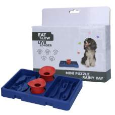 Hračka pro psy - Eat Slow Live Longer Mini Puzzle Rainy Day