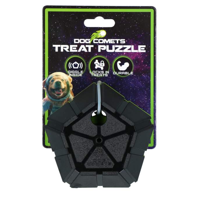 Hračka pro psy - Dog Comets Treat Puzzle Green